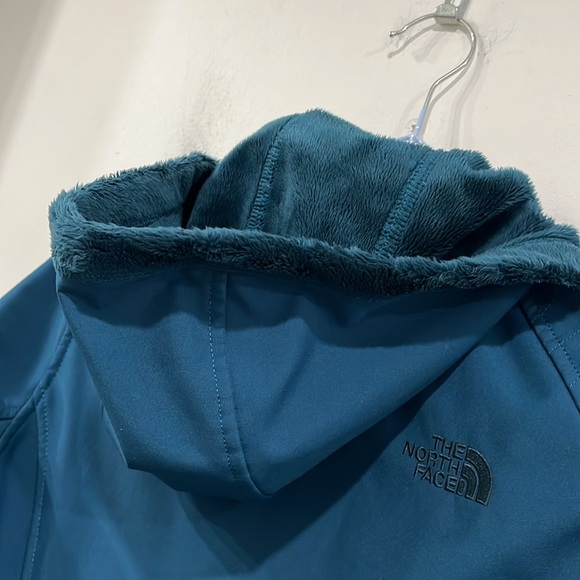 The North Facee Windwall Fleece Lined Preuss Softshelll in Dark Teal size XS - Picture 12 of 15